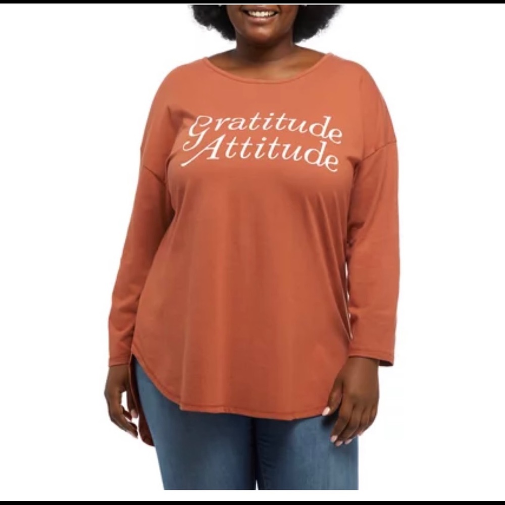 Gratitude Attitude Graphic T-Shirt